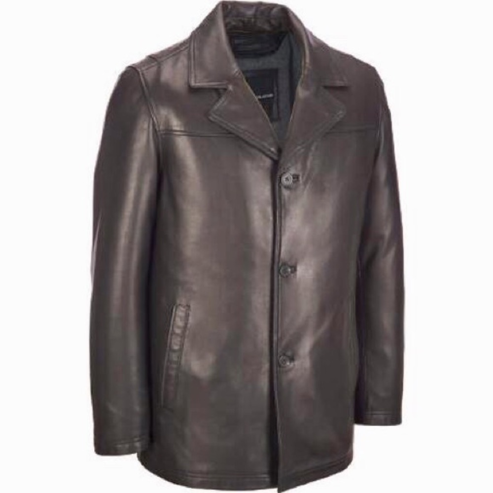 ☀️Wilson’s Genuine Leather Jacket Mens Size Large